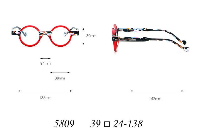 Retro Acetate Frames Glasses Frame