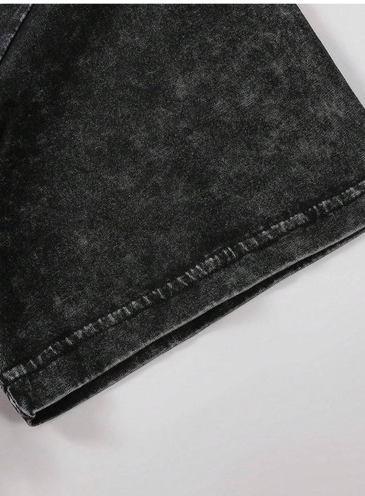 Grey Drop Shoulder T-Shirt for Men | Oversized Casual Streetwear Tee
