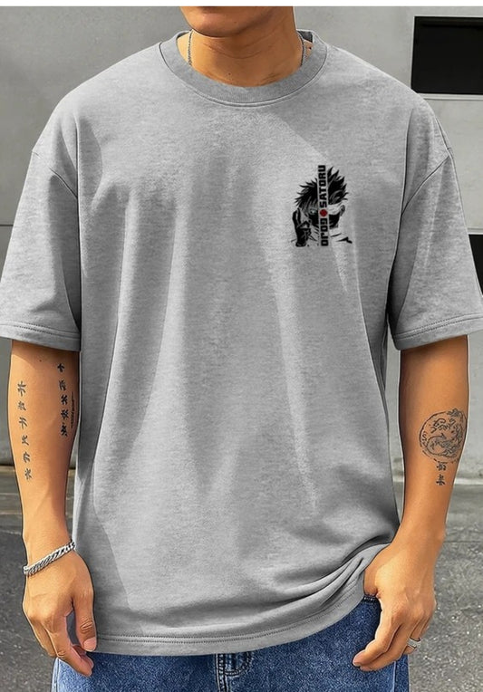 Men’s Light Grey T-Shirt | Premium Cotton Casual Tee
