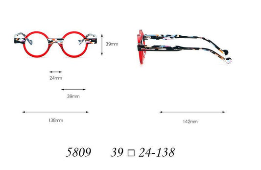 Retro Acetate Frames Glasses Frame