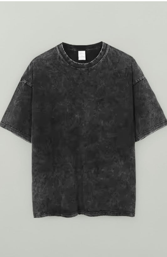 Grey Drop Shoulder T-Shirt for Men | Oversized Casual Streetwear Tee